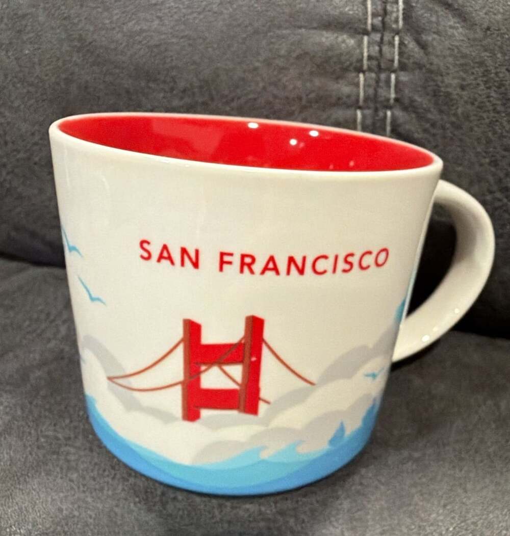 Starbucks You Are Here Collection San Francisco Mug 14 oz